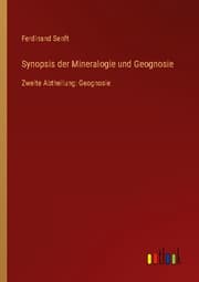 Cover von Synopsis der Mineralogie und Geognosie