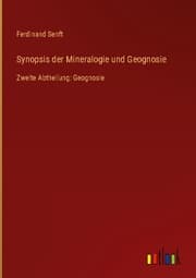 Cover von Synopsis der Mineralogie und Geognosie