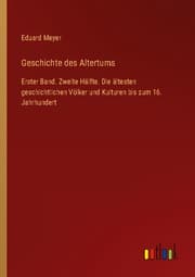 Cover von Geschichte des Altertums