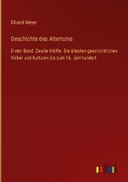 Cover von Geschichte des Altertums