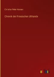 Cover von Chronik der Friesischen Uthlande