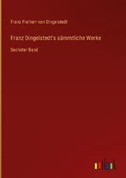 Cover von Franz Dingelstedt's sämmtliche Werke