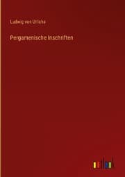 Cover von Pergamenische Inschriften