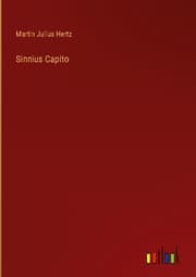 Cover von Sinnius Capito