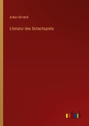 Cover von Literatur des Schachspiels