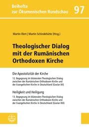 Cover von Theologischer Dialog mit der Rumänischen Orthodoxen Kirche