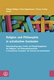 Cover von Religion und Philosophie in schulischen Kontexten