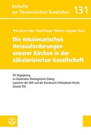 Cover von Die missionarischen Herausforderungen unserer Kirchen in der säkularisierten Gesellschaft