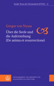 Cover von Über die Seele und die Auferstehung (De anima et resurrectione)