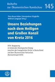 Cover von Unsere Beziehungen nach dem Heiligen und Großen Konzil von Kreta 2016