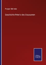 Cover von Geschichte Peter's des Grausamen