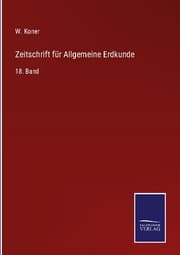 Cover von Zeitschrift für Allgemeine Erdkunde