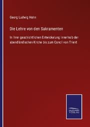 Cover von Die Lehre von den Sakramenten