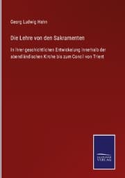 Cover von Die Lehre von den Sakramenten