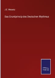 Cover von Das Grundprincip des Deutschen Rhythmus