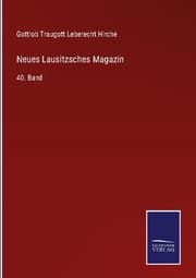 Cover von Neues Lausitzsches Magazin