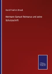 Cover von Hermann Samuel Reimarus und seine Schutzschrift