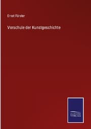 Cover von Vorschule der Kunstgeschichte