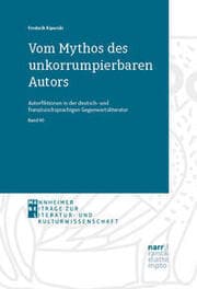 Cover von Vom Mythos des unkorrumpierbaren Autors
