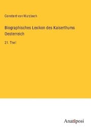 Cover von Biographisches Lexikon des Kaiserthums Oesterreich