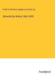 Cover von Sämmtliche Werke 1800-1802