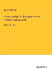 Cover von Neuer Anzeiger für Bibliographie und Bibliothekwissenschaft