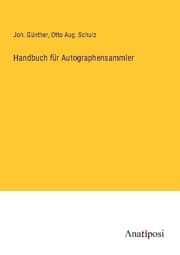 Cover von Handbuch für Autographensammler