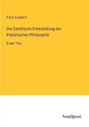 Cover von Die Genetische Entwickelung der Platonischen Philosophie