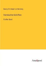 Cover von Vermischte Schriften