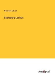 Cover von Shakspere-Lexikon
