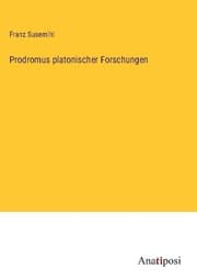 Cover von Prodromus platonischer Forschungen