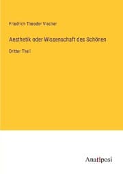 Cover von Aesthetik oder Wissenschaft des Schönen