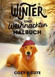 Cover von Malbuch Weihnachten für Erwachsene - Malbuch Winter für Erwachsene, Frauen, Jugendliche