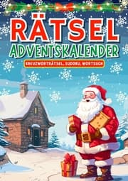 Cover von Rätsel Adventskalender 2023 - Weihnachtsgeschenk