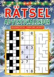 Cover von Rätsel Adventskalender 2023