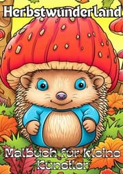 Cover von Herbstwunderland: Malbuch für kleine Künstler