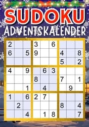 Cover von Sudoku Adventskalender - Weihnachtsgeschenk