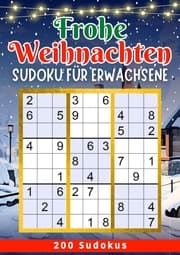 Cover von Frohe Weihnachten - Sudoku Rätselbuch