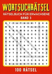 Cover von Wortsuchrätsel Rätselbuch für erwachsene - Band 3