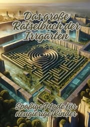 Cover von Das große Rätselbuch der Irrgärten