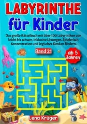 Cover von Labyrinthe für Kinder ab 5 Jahren - Band 21