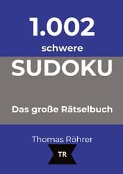 Cover von 1.002er Sudoku schwer