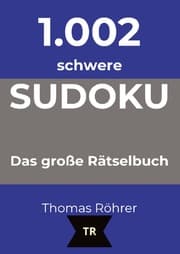 Cover von 1.002er Sudoku schwer