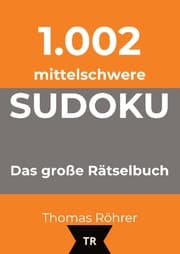 Cover von 1.002er Sudoku mittelschwer