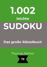 Cover von 1.002er Sudoku leicht
