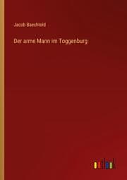 Cover von Der arme Mann im Toggenburg