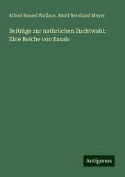 Cover von Beiträge zur natürlichen Zuchtwahl: Eine Reiche von Essais