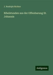 Cover von Bibelstunden aus der Offenbarung St. Johannis
