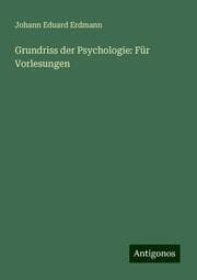 Cover von Grundriss der Psychologie: Für Vorlesungen