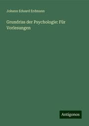 Cover von Grundriss der Psychologie: Für Vorlesungen